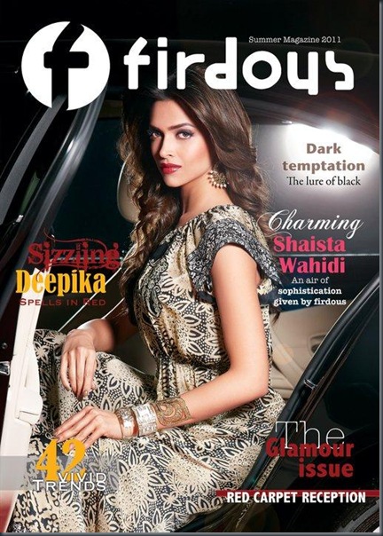 Deepika Padukone for Firdous Summer Magazine 2011!