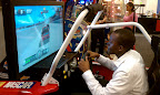 Ron gettin his Nascar on