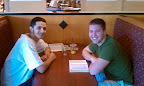 Cool to go to breakfast and see some of the men of The Mission  getting in the Word together.