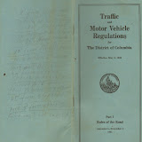 1931 District of Columbia Traffic Regulations