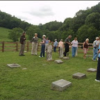 Gleaves family cemetery at The Willows.  Wythe County Virginia