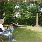 Click to Expand Richard Melton, Virginia, Roy Ellen and Owen take a break for lunch.