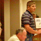 2003 Jeff Dunkley, autioneer for the Family Auction