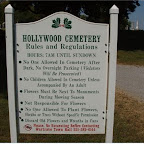 Hollywood Cemetery,  Rules