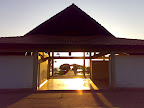 O pôr-do-sol mais lindo que já vi.