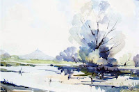 Acuarela de Steve Hall watercolor