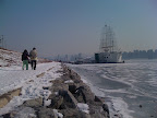 Thumbnail image for Poem: On the frozen river