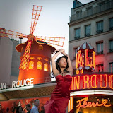 Chloe at the Moulin Rouge