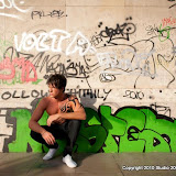 Ben with body art