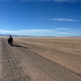 staubige Wellblechpiste nach Uyuni