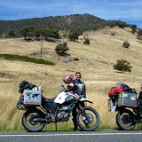 doch zwei Biker lassen sich dort immer finden ...