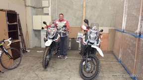 Endlich sind die Bikes da