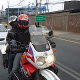 noch zu zweit auf der Africa Twin - Mario und Siegi
