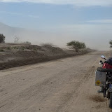 Sand auf der Routa 40