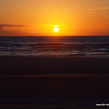 Sonneaufgang am Strand von Fraser Island