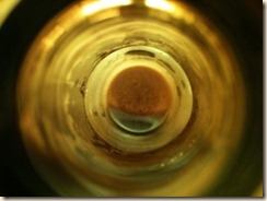 Bottle residue