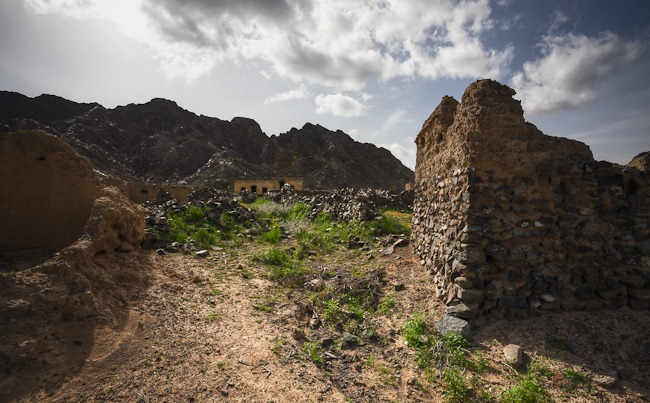 Abandoned Village at Al Nuway Omman-1