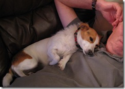 Asleep with Dad