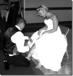 Wedding...the garter