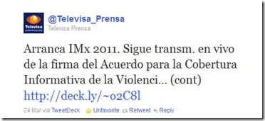 televisatweetacuerdo televisatweetacuerdo