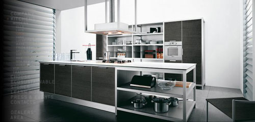 modern kitchen stainlees plans ideas