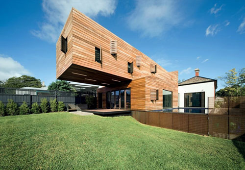 modern timber wood home addition
