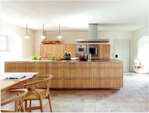 contemporary kitchen design gallery layout