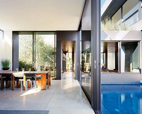 modern interior design in vienna way residence
