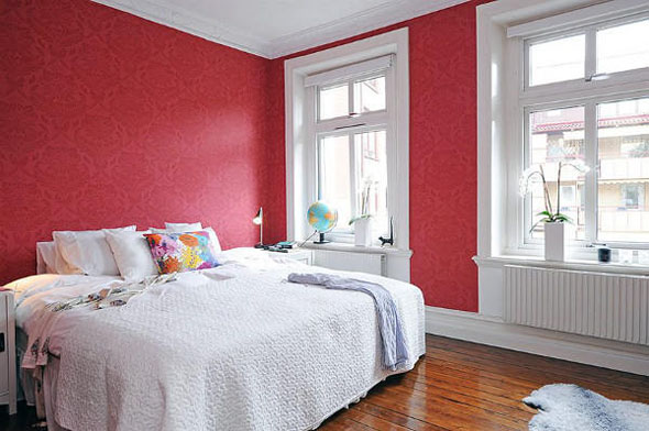 modern bedroom interior cozy apartment