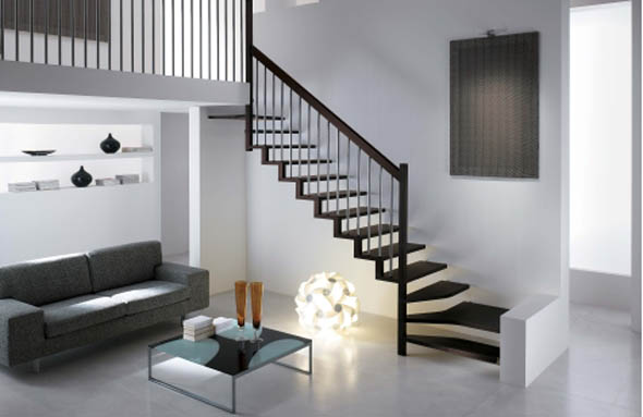 modern stairs design for interior