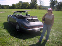 The girl comes with the car...