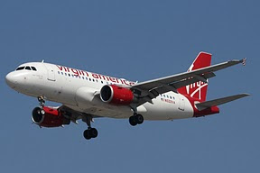 Airbus 319 Virgin America