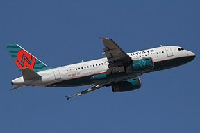 Airbus 319 US Airways (America West colors)