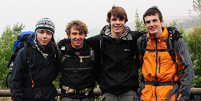Team from Onchan District Explorer Scouts