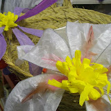Fleurs en papier de soie