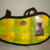 Yellow/Green Hotdog Purse 13" x 6.5" # 114