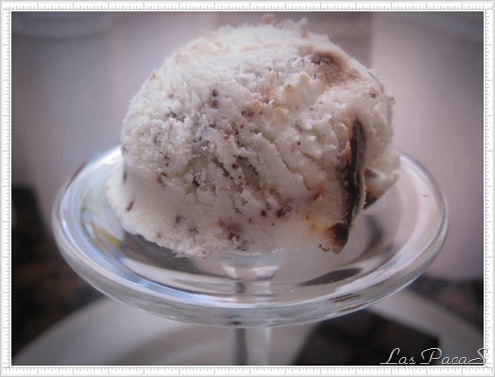 Helado de Stracciatella