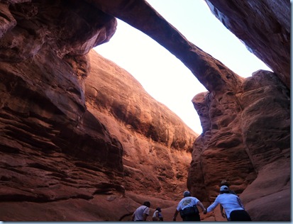 Arches Nat'l Park Fiery Furnace Surprise Arch 1