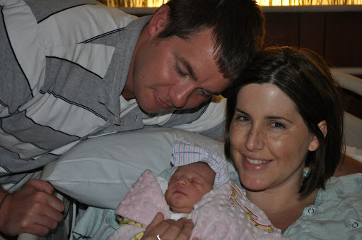 Their first family portrait
