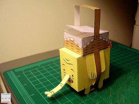 Adventure Time Tree Trunks Papercraft