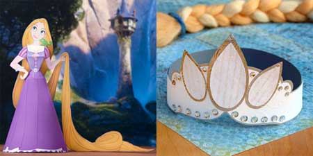 Disney Tangled Rapunzel Papercraft