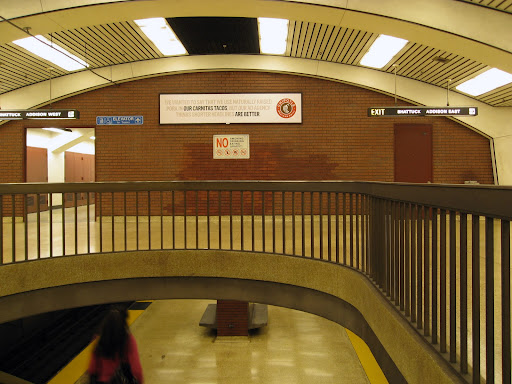 Towards Addison exits