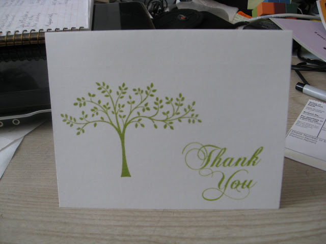 DIY Simple Thank You Notes