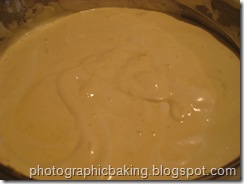 Finished batter