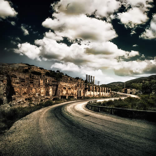 Road HDR Photography