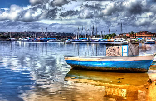 Boat HDR Image
