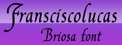 franciscolucas briosa Font