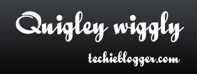 QUIGLEY Wiggly font