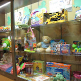 Go Green At Your Library Children's Summer Reading Program Display of Prizes