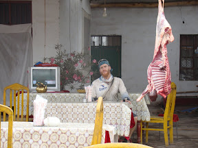 some goat from the road?